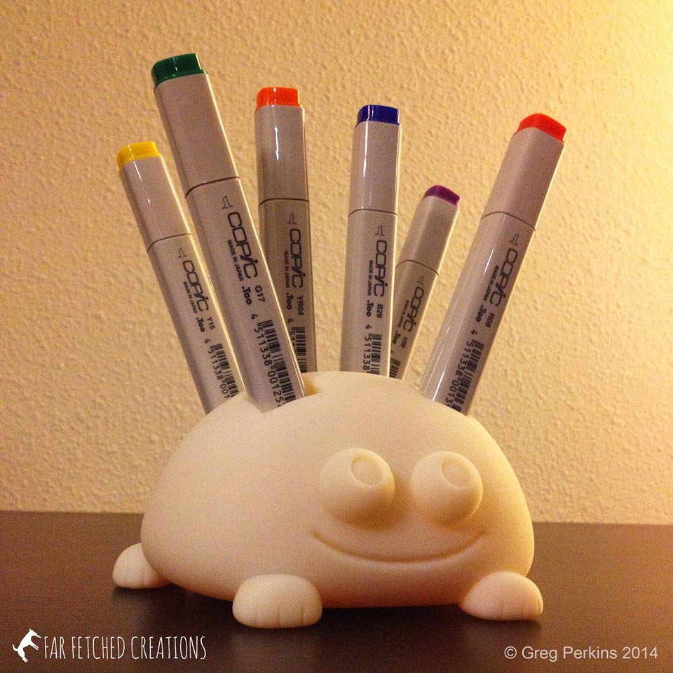 Far Fetched Creations' Copic Pen Holder Creature